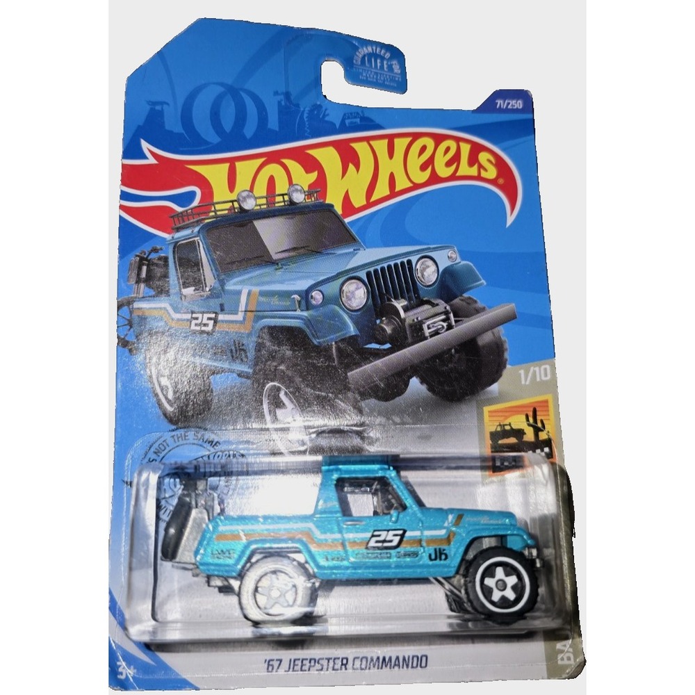 hot wheels baja‎ blazers 67 jeepster commando super teal Green